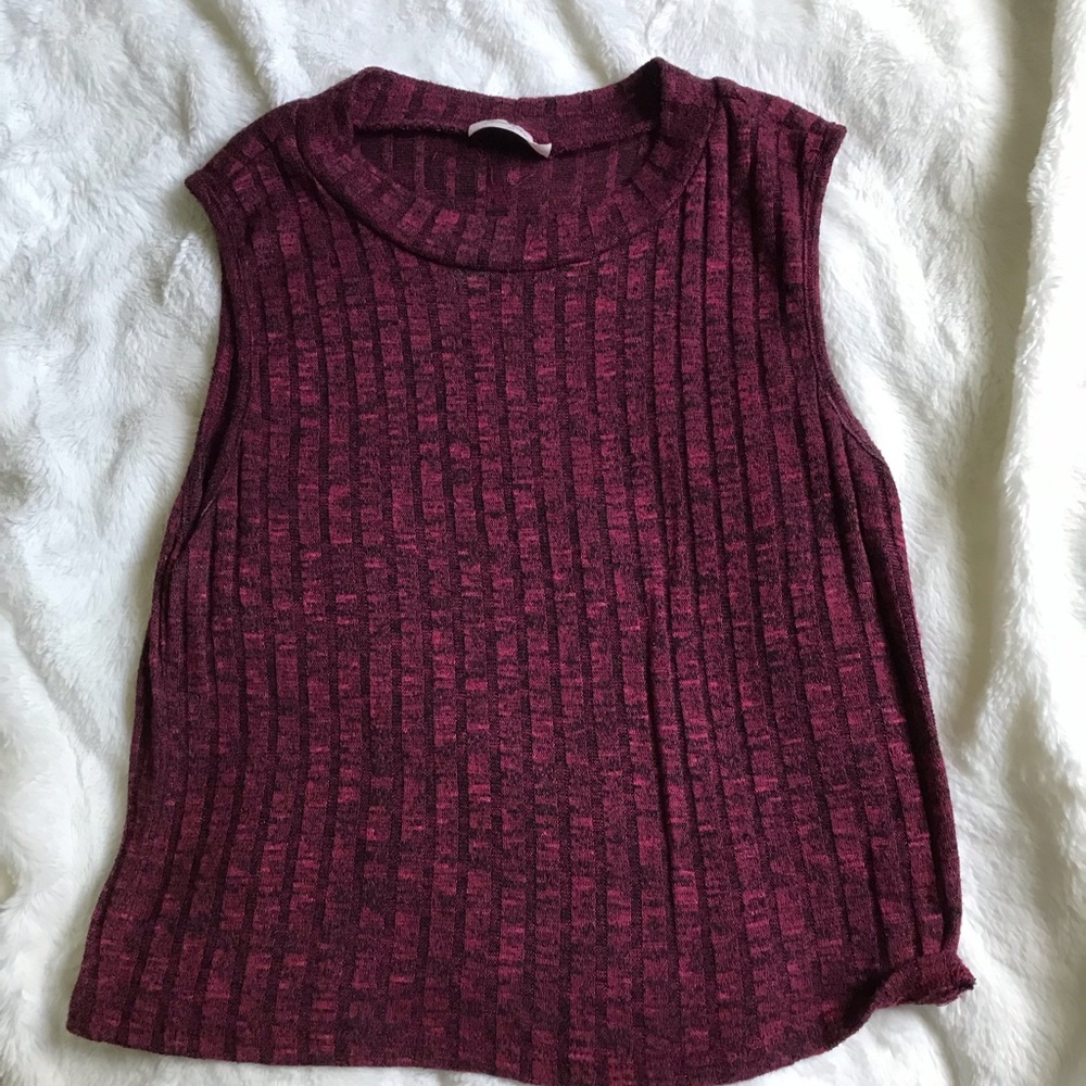 Maroon Tank Top